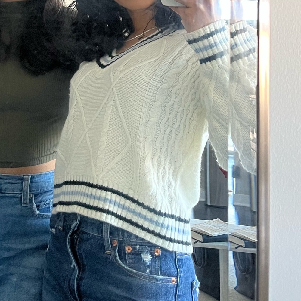 preppy sweater